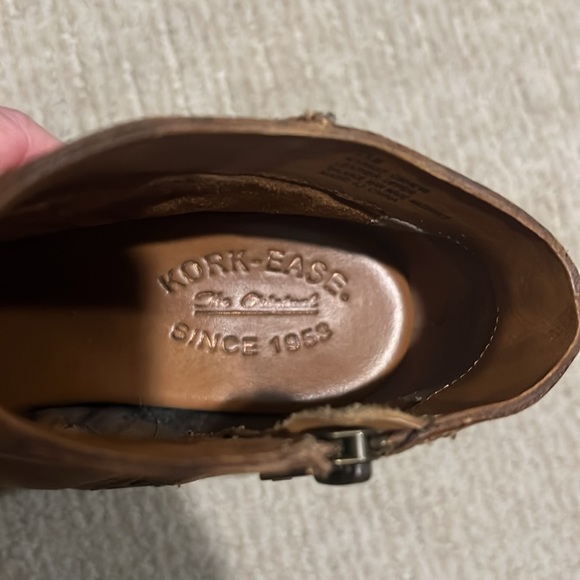 KORK EASE CHANDRA ANKLE LEATHER BOOTIE SIZE 8 - Picture 6 of 6